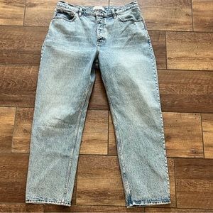 Abercrombie and Fitch Curve Love High Rise Dad Jean